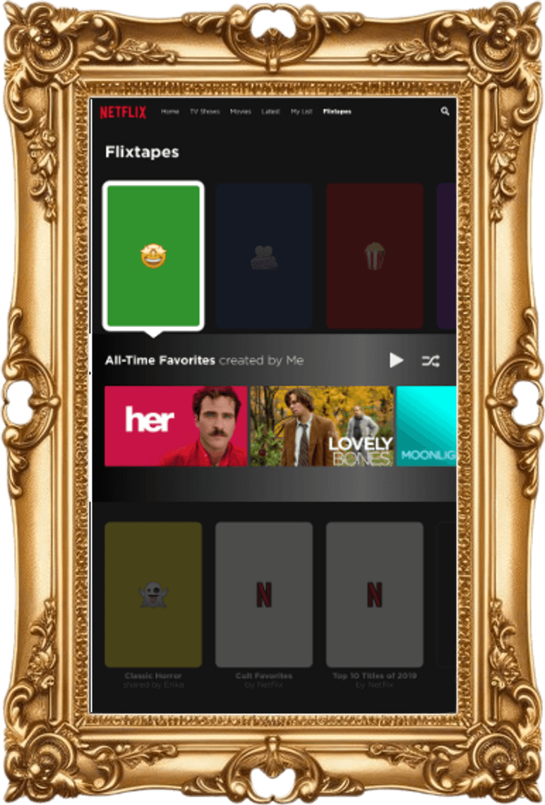 Flixtape - Social Film Discovery Mockup